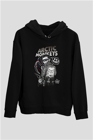 Arctic Monkeys One For The Road Siyah Unisex Kapüşonlu Sweatshirt