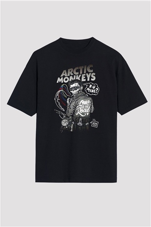 Arctic Monkeys One For The Road Siyah Oversize Tişört Oversize T-shirt - TişörtFabrikası