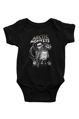 Arctic Monkeys One For The Road Siyah Bebek Body - Zıbın
