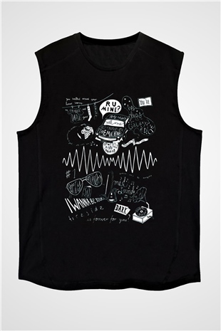 Arctic Monkeys R U Mine Siyah Unisex Kolsuz Tişört