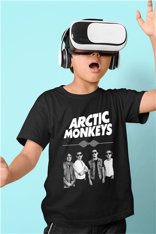 Arctic Monkeys Siyah Unisex Çocuk Tişört