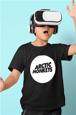Arctic Monkeys Siyah Unisex Çocuk Tişört