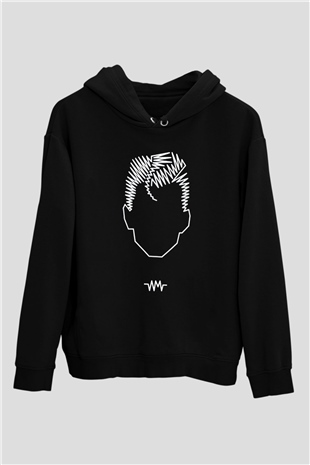Arctic Monkeys Siyah Unisex Kapüşonlu Sweatshirt