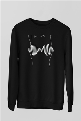 Arctic Monkeys Siyah Unisex Sweatshirt