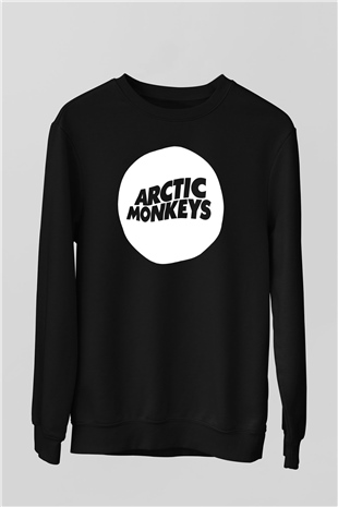 Arctic Monkeys Siyah Unisex Sweatshirt