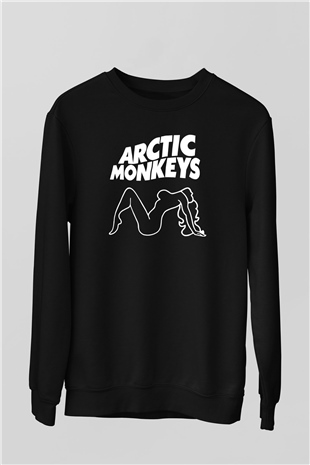 Arctic Monkeys Siyah Unisex Sweatshirt