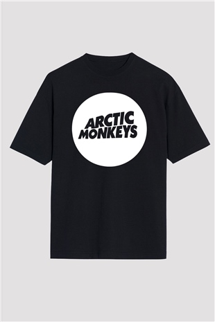 Arctic Monkeys Siyah Oversize Tişört Oversize T-shirt - TişörtFabrikası