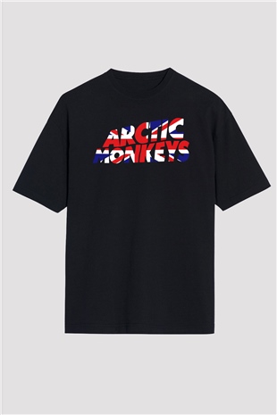 Arctic Monkeys Siyah Oversize Tişört Oversize T-shirt - TişörtFabrikası