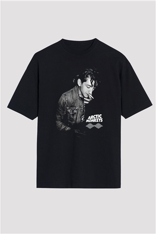 Arctic Monkeys Siyah Oversize Tişört Oversize T-shirt - TişörtFabrikası