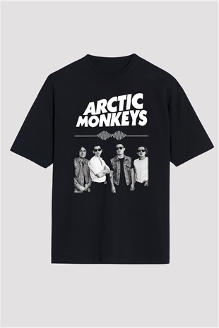 Arctic Monkeys Siyah Oversize Tişört Oversize T-shirt - TişörtFabrikası