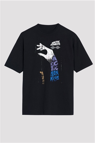 Arctic Monkeys Siyah Oversize Tişört Oversize T-shirt - TişörtFabrikası