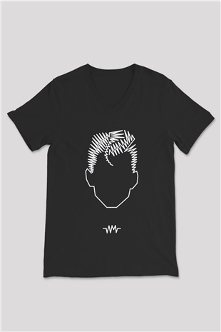Arctic Monkeys Siyah Unisex V Yaka Tişört