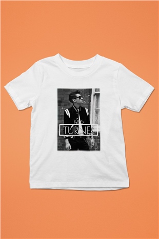 Arctic Monkeys Turner Beyaz Unisex Çocuk Tişört