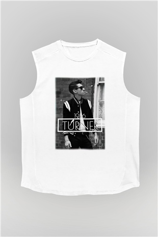 Arctic Monkeys Turner Beyaz Unisex Kolsuz Tişört