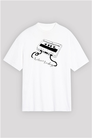Arctic Monkeys Whyd You Only Call Me When Youre High Beyaz Oversize Tişört Oversize T-shirt - TişörtFabrikası