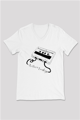 Arctic Monkeys Whyd You Only Call Me When Youre High Beyaz Unisex V Yaka Tişört