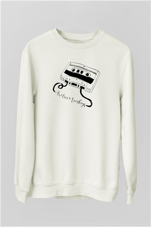 Arctic Monkeys Whyd You Only Call Me When Youre High Beyaz Unisex Sweatshirt