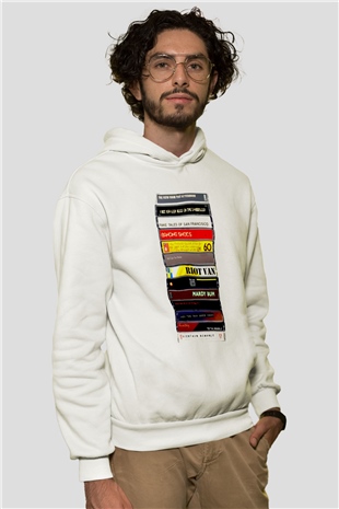 Arctic MonkeysI Was Made To Break Your Heart Beyaz Unisex Kapüşonlu Sweatshirt