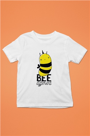 Arıcı Beyaz Unisex Çocuk Tişört