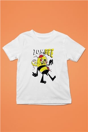 Arıcı Beyaz Unisex Çocuk Tişört