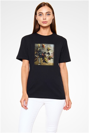 Arıcı Siyah Unisex Tişört T-Shirt - TişörtFabrikası