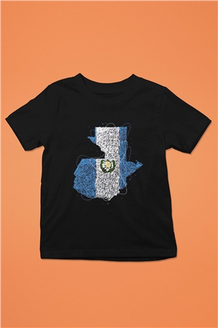 Arjantin Siyah Unisex Çocuk Tişört