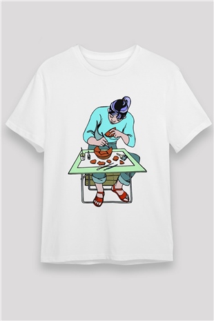 Arkeolog Beyaz Unisex Tişört T-Shirt - TişörtFabrikası