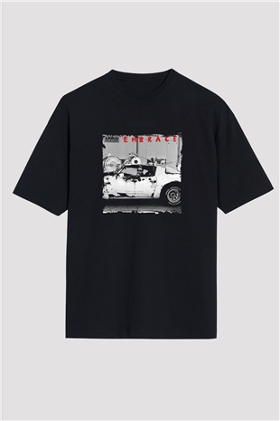 Armin Van Buuren Baskılı Unisex Oversize Siyah Tişört