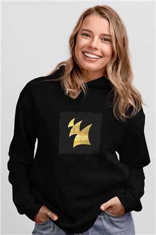 Armin Van Buuren Baskılı Unisex Siyah Hoodie