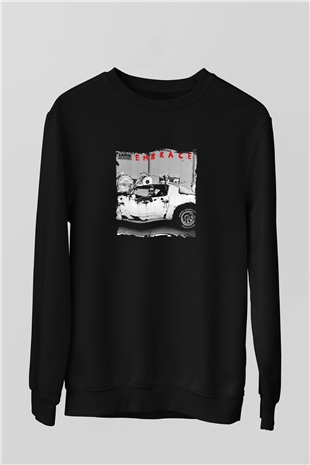 Armin Van Buuren Baskılı Unisex Siyah Sweatshirt