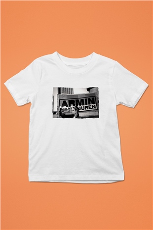 Armin Van Buuren Beyaz Unisex Çocuk Tişört