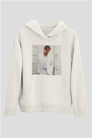 Armin Van Buuren Beyaz Unisex Kapüşonlu Sweatshirt