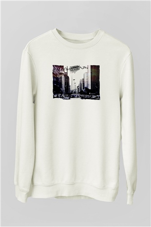 Armin Van Buuren Beyaz Unisex Sweatshirt
