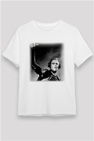 Armin Van Buuren Beyaz Unisex Tişört T-Shirt - TişörtFabrikası