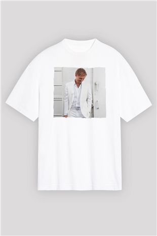 Armin Van Buuren Beyaz Oversize Tişört Oversize T-shirt - TişörtFabrikası