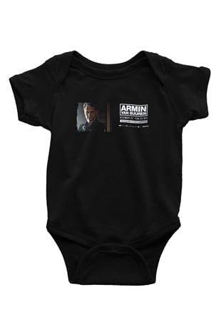 Armin Van Buuren Siyah Bebek Body - Zıbın