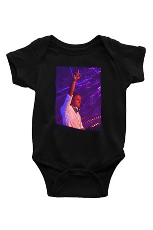Armin Van Buuren Siyah Bebek Body - Zıbın