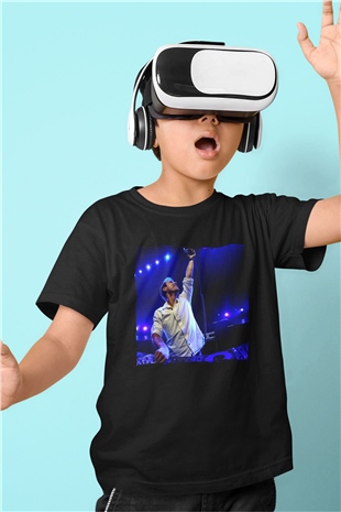 Armin Van Buuren Siyah Unisex Çocuk Tişört