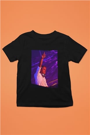 Armin Van Buuren Siyah Unisex Çocuk Tişört
