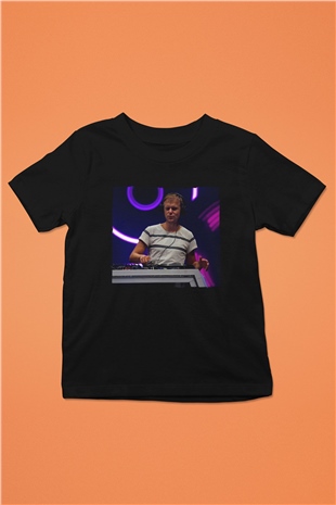 Armin Van Buuren Siyah Unisex Çocuk Tişört