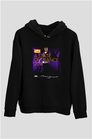 Armin Van Buuren Siyah Unisex Hoodie