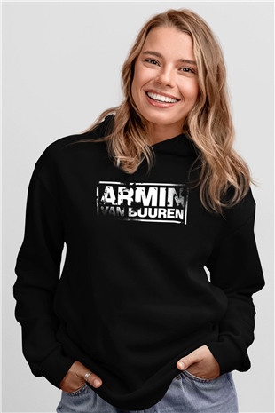 Armin Van Buuren Siyah Unisex Hoodie