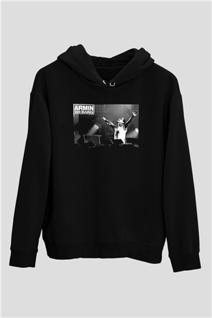 Armin Van Buuren Siyah Unisex Hoodie