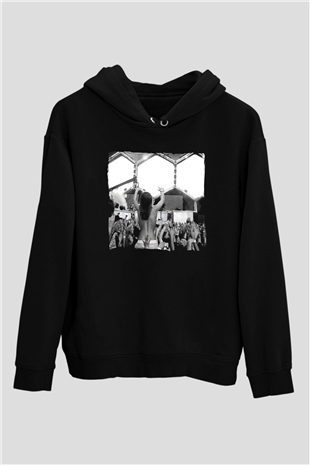 Armin Van Buuren Siyah Unisex Kapüşonlu Sweatshirt