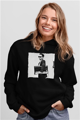 Armin Van Buuren Siyah Unisex Kapüşonlu Sweatshirt