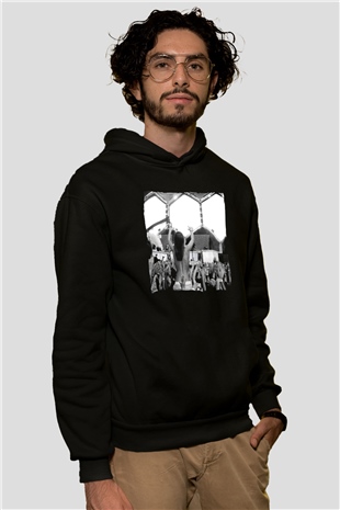 Armin Van Buuren Siyah Unisex Kapüşonlu Sweatshirt