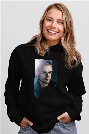 Armin Van Buuren Siyah Unisex Kapüşonlu Sweatshirt