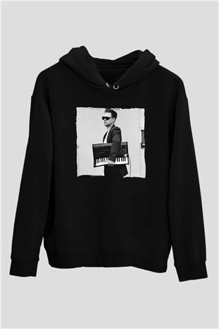 Armin Van Buuren Siyah Unisex Kapüşonlu Sweatshirt