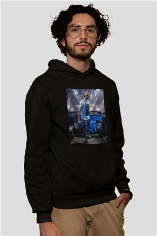 Armin Van Buuren Siyah Unisex Kapüşonlu Sweatshirt
