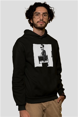 Armin Van Buuren Siyah Unisex Kapüşonlu Sweatshirt